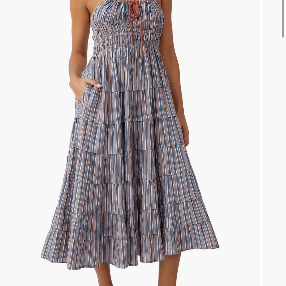 Free People Going Steady Ruffle Sundress